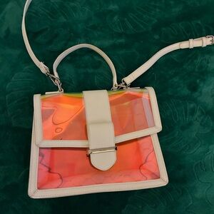 Aldo iridescent shoulder bag purse